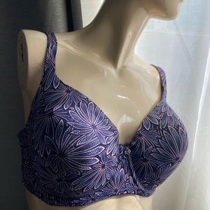 36F montelle Allure lined patterned smooth tshirt bra